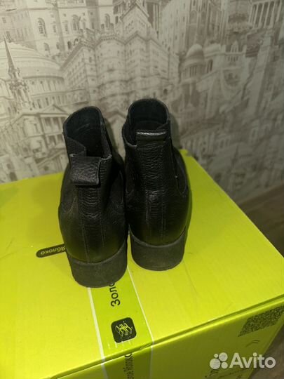 Ботинки черные женские ralf