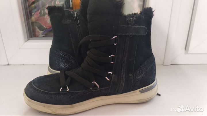 Зимние ботинки Geox для девочки 33