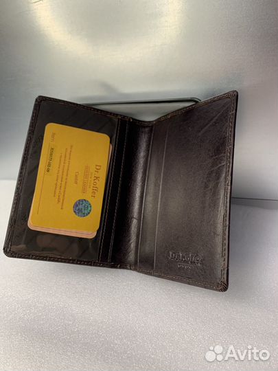 Обложки для паспорта кожа Dr koffer