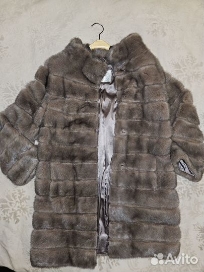 Шуба норковая 42 44 бу