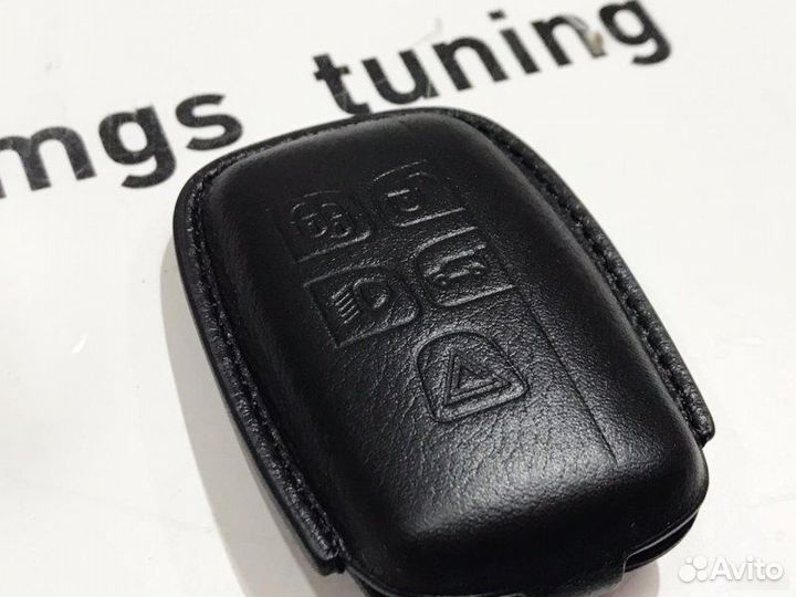 Чехол для ключа Land Rover старого образца черный
