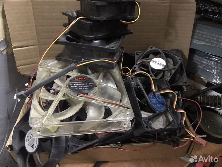 Кулеры, вентиляторы, разные 12 вольт и не только