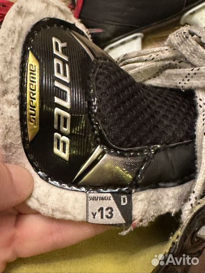 Коньки хоккейные детские 28-34