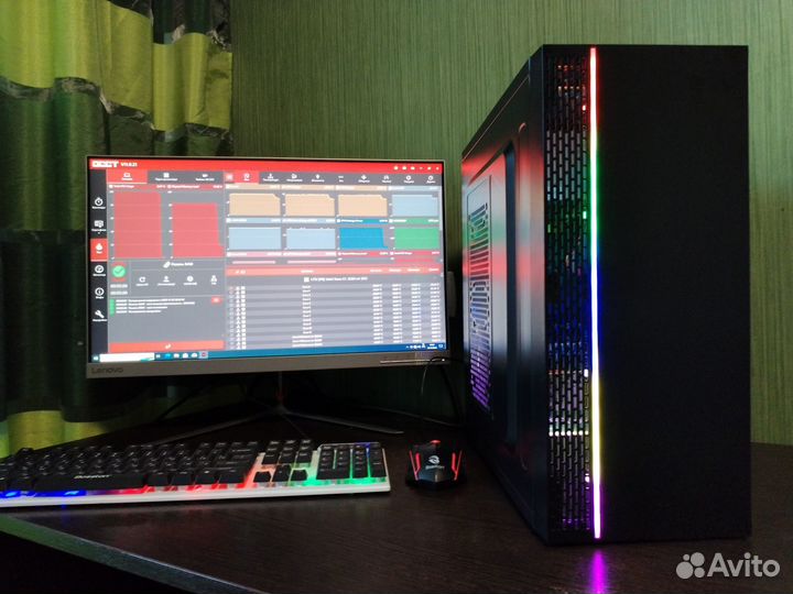 Intel 2650v4, 32Гб озу, SSD480Гб, RX550 4Гб