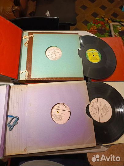 Виниловые старинные пластинки СССР