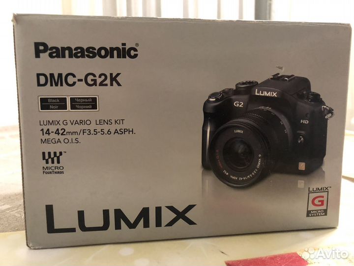 Фотоаппарат Panasonic Lumix DMC-G2K 14-42