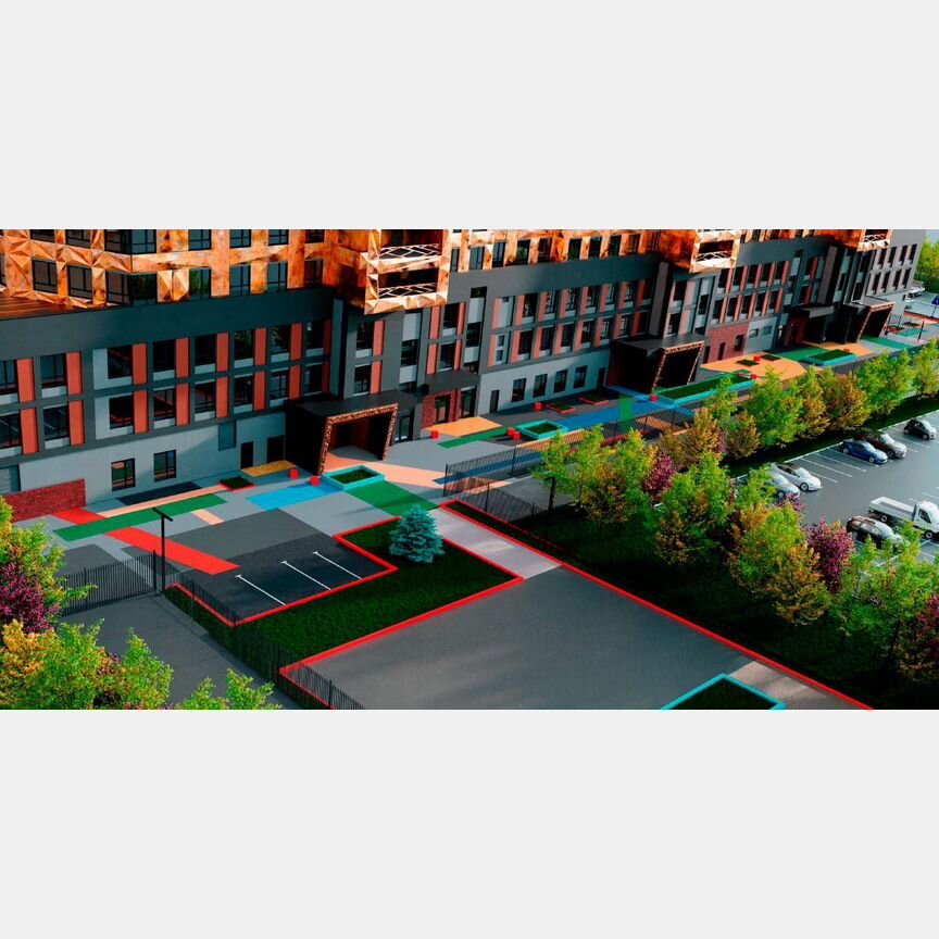 2-к. апартаменты, 64,1 м², 7/28 эт.