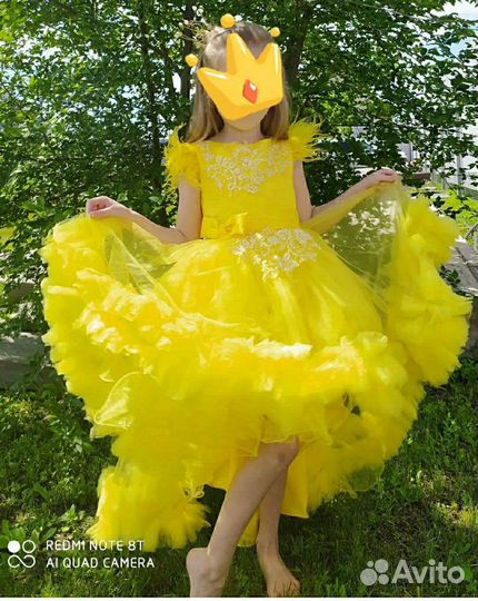 Платье на выпускной в детский сад 128