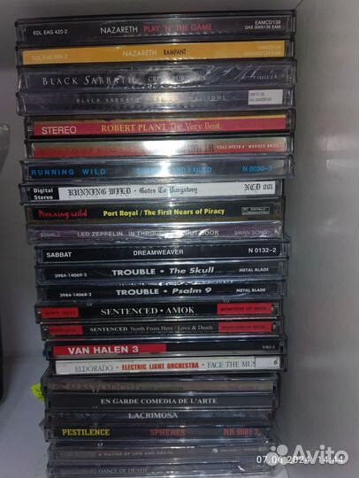 Диски рок и heavy metal
