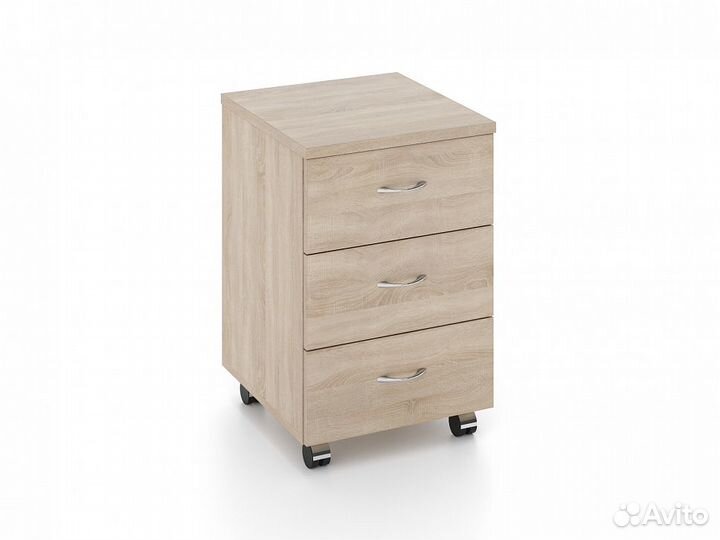 Тумба мобильная с ящиками 425*450*590 мм