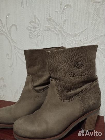 Ботильоны натуральная кожа 38