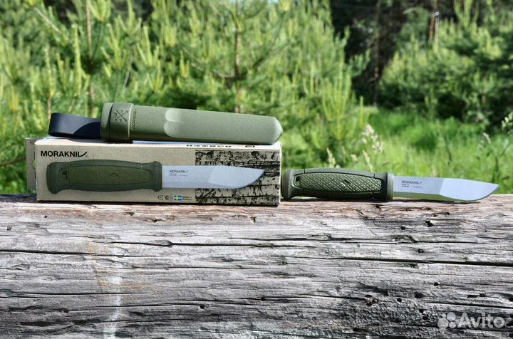 Туристический нож Morakniv Kansbol green