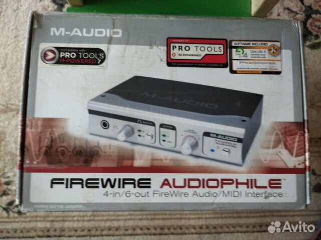 Звуковая карта M-Audio Audiophile Firewire