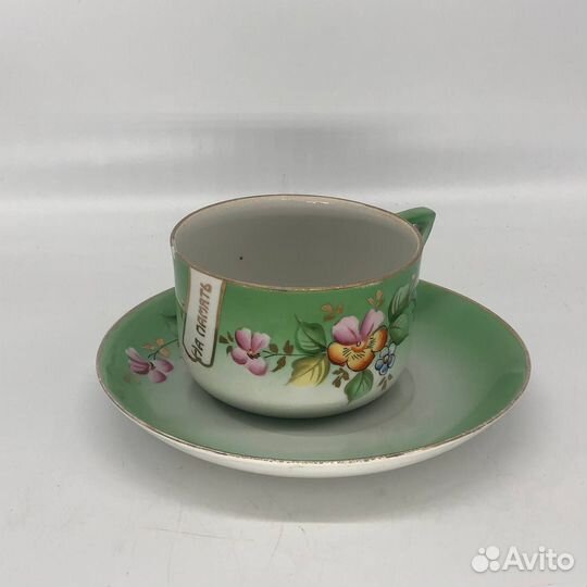 Старинная чайная пара 