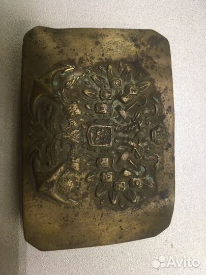 Пряжка царская морская риф