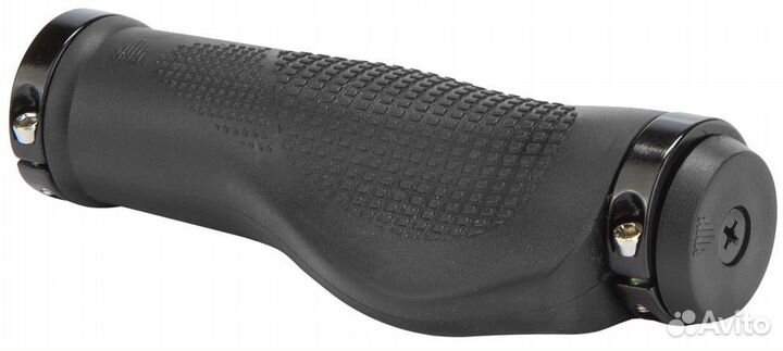 Грипсы XH-G76BL 130 мм с кольцами алюминиевыми