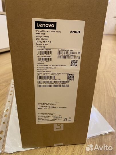 Lenovo legion slim 7