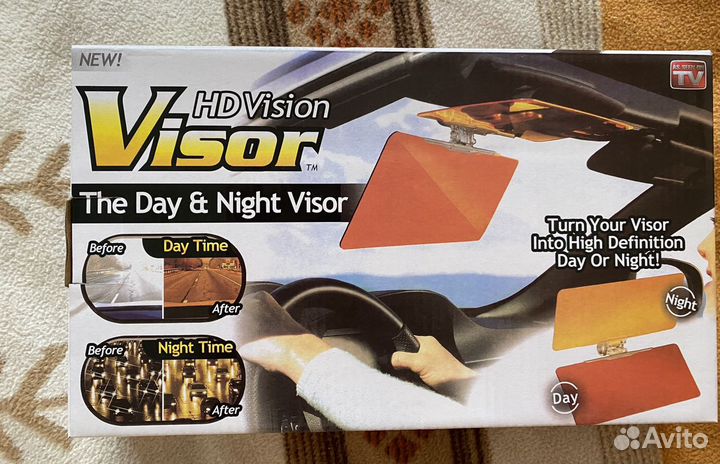 Солнцезащитный козырек HD Vision Visor антиблик