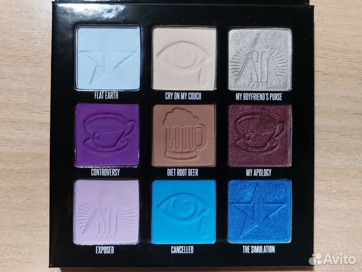 Палетка теней Jeffree Star Mini Controversy