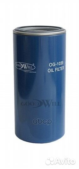 Фильтр масляный двигателя HCV OG1039 Goodwill