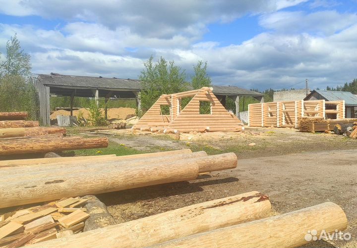 Изготовление срубов