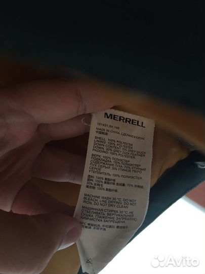 Пуховик merrell для мальчика