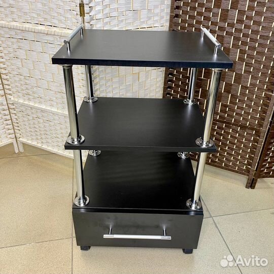 Тележка на колесах с ящиком лдсп