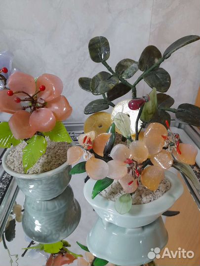 Бонсаи из натуральных камней