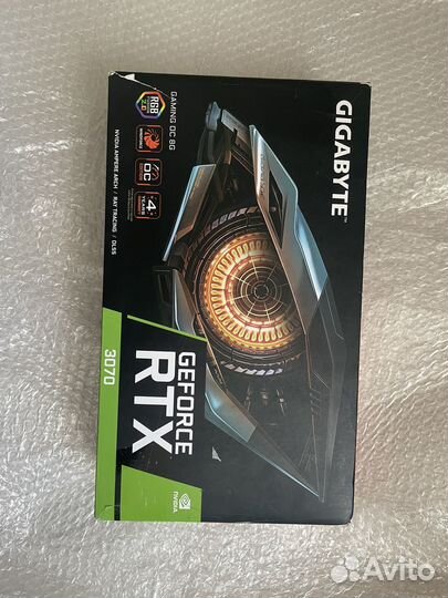 Видеокарта PCI-E Gigabyte GeForse RTX 3070 gaming