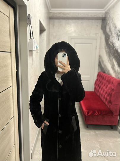 Шуба норковая 46 48 длинная