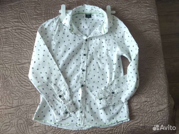 Рубашка белая детская