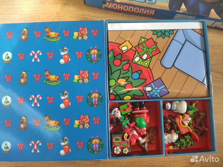 Книга-игра Веселого рождества с фигурками