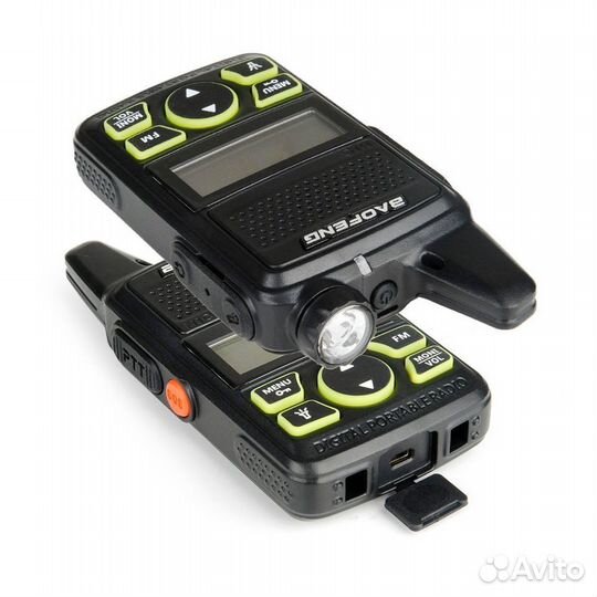 Комплект раций Baofeng BF-T1 mini с гарнитурами