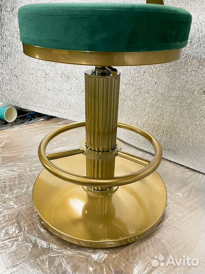 Стул высокий барный со спинкой