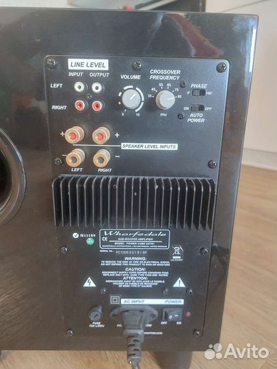 Сабвуфер wharfedale power cube DX10+