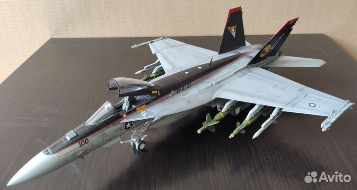 Модель самолёта F/A-18E 1/48