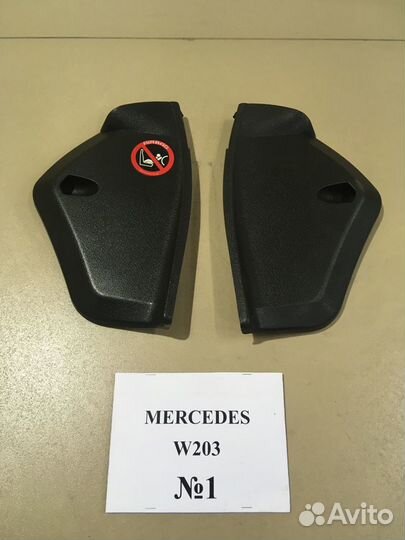 Детали торпедо Mercedes W203