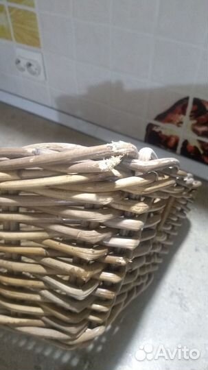 Корзины ротанг икея