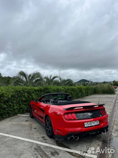 Аренда Ford Mustang кабриолет