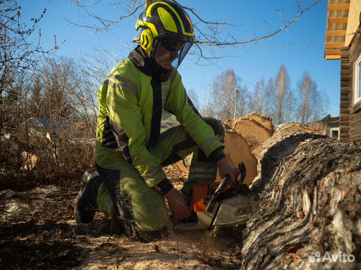Спиливание деревьев