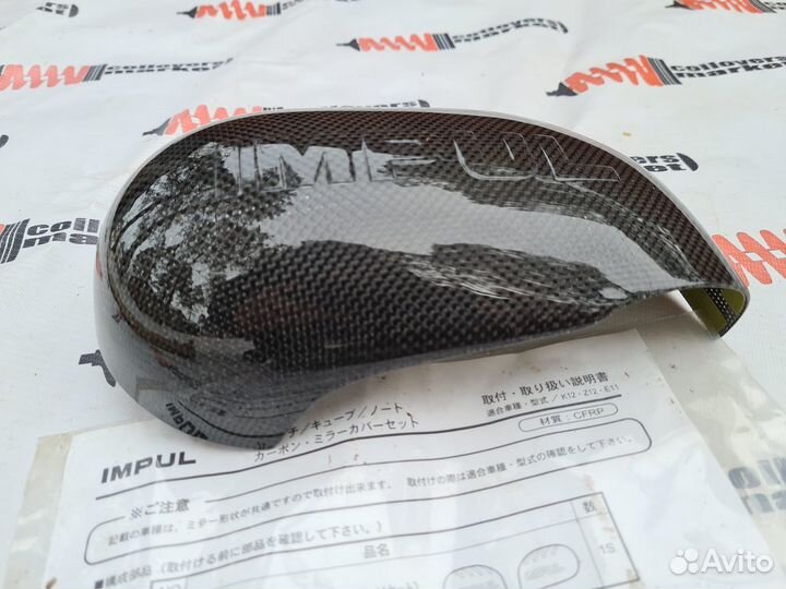 Карбоновые накладки на зеркала Impul