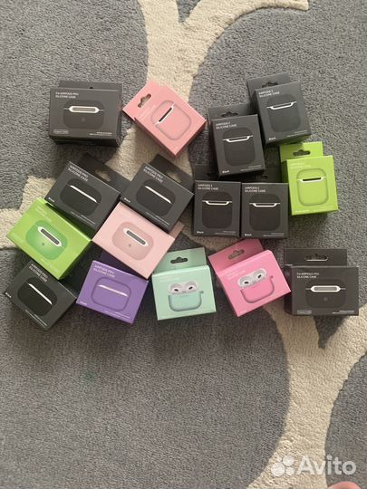 Чехлы на Airpods 2/3/pro/pro 2