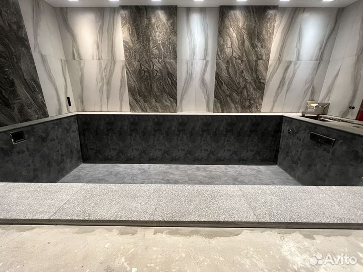 Бордюрный камень для бассейна 6*3(гранит)