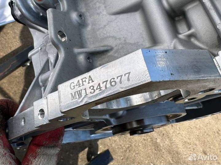 Двигатель G4FA 1.4 новый Kia Hyundai