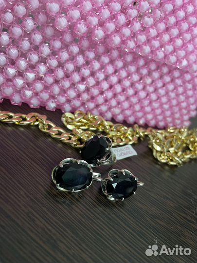 Серебро 925 пробы.Серьги и кольцо)