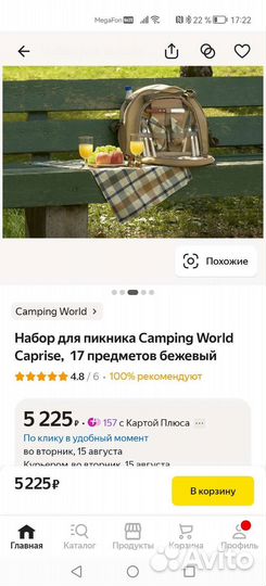 Сумка холодильник для пикника