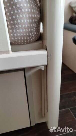 Кроватка с матрасом + борт (универсальный маятник)