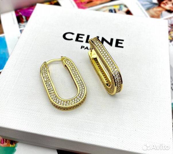 Серьги Celine