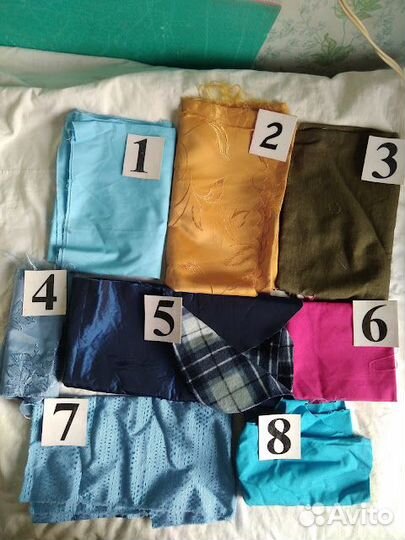 Отрез ткани (лён,х\б и др.)