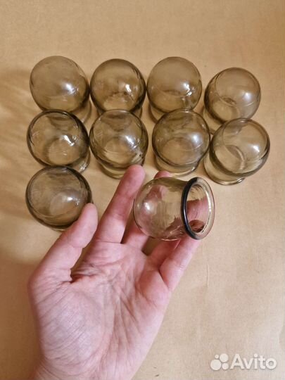 Медицинские вакуумные стеклянные банки (огневые)